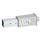 Canalis - Alimentazione KBB - 40 A - Montaggio a dx - Bianco - SCHNEIDER ELECTRIC KBB40ABD4W product photo