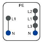 SPINA 10A F/N SEL.FASE + MORS. - SCHNEIDER ELECTRIC KBC10DCB20 - SCHNEIDER ELECTRIC KBC10DCB20 - SCHNEIDER ELECTRIC KBC10DCB20 product photo