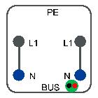SPINA 10A F/N SEL.FASE CON CAVO - SCHNEIDER ELECTRIC KBC10DCC211 - SCHNEIDER ELECTRIC KBC10DCC211 - SCHNEIDER ELECTRIC KBC10DCC211 product photo