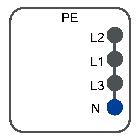 SPINA 10A L1+N CON CAVO L=0,8M - SCHNEIDER ELECTRIC KBC10DCS101 - SCHNEIDER ELECTRIC KBC10DCS101 - SCHNEIDER ELECTRIC KBC10DCS101 product photo