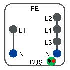 SPINA 16A 4P A MORSETTI - SCHNEIDER ELECTRIC KBC16DCB40 - SCHNEIDER ELECTRIC KBC16DCB40 - SCHNEIDER ELECTRIC KBC16DCB40 product photo