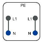 SPINA 16A SEL FASE MORS+FUS L/N - SCHNEIDER ELECTRIC KBC16DCF21 - SCHNEIDER ELECTRIC KBC16DCF21 - SCHNEIDER ELECTRIC KBC16DCF21 product photo