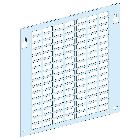 Piastra di fondo preforata 4M G-P - SCHNEIDER ELECTRIC LVS03170 product photo