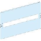 PIASTRA FRONTALE MODULARE 4 Moduli - SCHNEIDER ELECTRIC LVS03204 product photo
