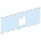 Piastra frontale NSX100/250 H fisso/tel - SCHNEIDER ELECTRIC LVS03234 product photo