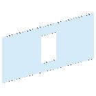 Piastra frontale INS320/630 H - SCHNEIDER ELECTRIC LVS03271 product photo