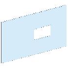 Piastra frontale INS320/630 V - SCHNEIDER ELECTRIC LVS03274 product photo