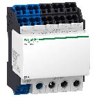 Blocco di distribuzione, Linergy DX, 4P, 63A, 4 moduli, 24 fori, attacco rapido inferiore - SCHNEIDER ELECTRIC LVS04041 product photo