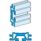 Barra New Linergy V/H 1250A - SCHNEIDER ELECTRIC LVS04563 product photo