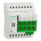 INTERRUTTORE PRINCIPALE/VENEZIANA MASTER C COMMUTAZIONE/VEN 8/4CH16A SPACELOGIC KNX - SCHNEIDER ELECTRIC MTN6705-0008 - SCHNEIDER ELECTRIC MTN6705-0008 product photo