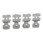 4 STAFFE DI FISSAGGIO PER 3D - SCHNEIDER ELECTRIC NSYAEFPFSC product photo