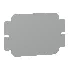 Piastra di fondo 150x200 per Spacial SBM - SCHNEIDER ELECTRIC NSYMM12SB product photo