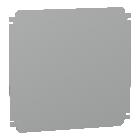 Piastra di fondo 400x400 per Spacial SBM - SCHNEIDER ELECTRIC NSYMM44SB product photo