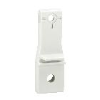 staffe in materiale isolante per fissaggio a parete RAL 7035 4pz - SCHNEIDER ELECTRIC NSYPFPLM32G product photo