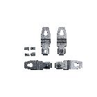 staffe inox per Thalassa PLM 4pz - SCHNEIDER ELECTRIC NSYPFXPLM product photo