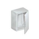 Armadio in poliestere con porta liscia 1250x750x620 IP65 RAL 7035 - SCHNEIDER ELECTRIC NSYPLA1276G product photo