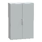 Armadio in poliestere con porta liscia 1500x1000x420 IP65 RAL 7035 - SCHNEIDER ELECTRIC NSYPLA15104G product photo