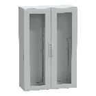 Armadio in poliestere con porta trasparente 1500x1000x420 IP65 RAL 7035 - SCHNEIDER ELECTRIC NSYPLA15104TG product photo