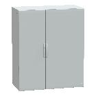 Armadio in poliestere con porta liscia 1500x1250x620 IP65 RAL 7035 - SCHNEIDER ELECTRIC NSYPLA15126G product photo