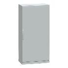 Armadio in poliestere con porta liscia e zoccolo 1500x750x420 IP54 RAL 7035 - SCHNEIDER ELECTRIC NSYPLAZ1574G product photo