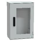Cassa in poliestere 645x435x250 IP66 RAL 7035 - SCHNEIDER ELECTRIC NSYPLM64TVG product photo