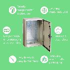 PORTA TRASPARENTE 1000X800X300 S3D 7035 - SCHNEIDER ELECTRIC NSYS3D10830T product photo