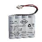 Batteria Ni-Cd HT 4,8V 0,8Ah affiancate - SCHNEIDER ELECTRIC OVA51106 product photo