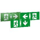 Schermo segnalazione con 3 pittogrammi destra/sinistra/ basso, Exiway Smartled, 24m, Accessorio di Segnalazione - SCHNEIDER ELECTRIC OVA53158 product photo