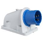 Spina BT da parete small IP44 16A 220V 3P+T a cablaggio rapido - SCHNEIDER ELECTRIC PKX16W424 product photo