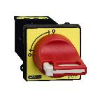 Interruttore sezionatore emergenza Mini Vario VCDN - 3 poli - 12 A - manovra rossa lucch. - SCHNEIDER ELECTRIC VCDN12 product photo