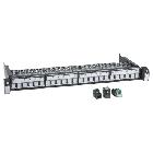 Actassi 19' con 24 RJ45 S-One cat.5e UTP - SCHNEIDER ELECTRIC VDIG118241U50 - SCHNEIDER ELECTRIC VDIG118241U50 product photo