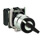 SELETTORE CON CHIAVE Ø 22 - 3 POS. - A CHIAVE - 2NO - SCHNEIDER ELECTRIC XB4BG03 product photo