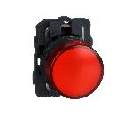 Lampada spia completa D.22- IP65 - rossa - LED universale - 120Vac - SCHNEIDER ELECTRIC XB5AVG4 product photo