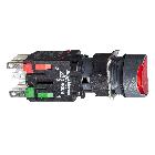 Pulsante luminoso rosso D.16 - filoghiera ad impulso - 24V - 1NC - SCHNEIDER ELECTRIC XB6AW4B2B product photo