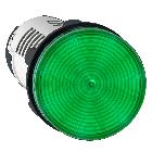 Lampada spia D.22 - verde - LED INTEGRATO - 230..240V - SCHNEIDER ELECTRIC XB7EV03MP product photo