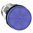 Lampada spia - LED - blu - 230 V - SCHNEIDER ELECTRIC XB7EV06MP product photo