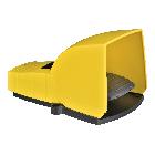 Interruttore a pedale singolo IP55 c/coperchio plastica GIALLO-2 NC + NO - SCHNEIDER ELECTRIC XPEY611 product photo