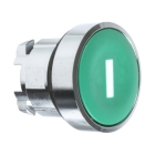 Testa pulsante Ã˜22 - ad impulso - filoghiera verde - i - SCHNEIDER ELECTRIC ZB4BA331 - SCHNEIDER ELECTRIC ZB4BA331 product photo