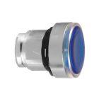 Testa pulsante luminoso Ø22 - blu- per LED universale - SCHNEIDER ELECTRIC ZB4BH063 product photo
