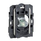 Corpo per lampada spia - ZB5 - LED universale - 24 Vac/dc- D.22 - SCHNEIDER ELECTRIC ZB5AVB1 product photo