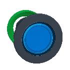 Harmony XB5, testa lampada spifilopannellopannello Antimicrobico, D.30 blu, in plastica- per LED universale - SCHNEIDER ELECTRIC ZB5FV063 product photo