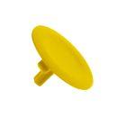 Capsula gialla - senza marcatura- per testa pulsante a filoghiera circolare - [prezzo per 100 pz] - SCHNEIDER ELECTRIC ZBA5 product photo