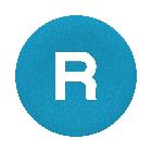 Capsula blu - c/indicatore r - bianca - per testa pulsante a filoghiera circolare - [prezzo per 100 pz] - SCHNEIDER ELECTRIC ZBA639 product photo