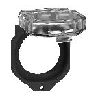 Supporto di protezione rigido trasparente - SCHNEIDER ELECTRIC ZBSP2 product photo