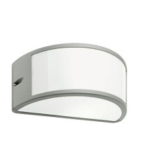 APPLIQUE DA ESTERNO UMBE APERTA E27 ALLUMINIO - SOVIL 473/72 product photo