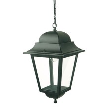 LAMPADA SOSPENSIONE ESTERNI QUADRATA NERA E27 - SOVIL 984/06 product photo