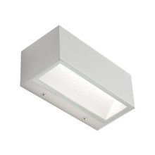 APPLIQUE DA ESTERNO LED BOX 12W 4000K GRIGIO - SOVIL 99582/02 product photo
