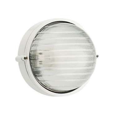 PLAFONIERA DA ESTERNO TONDA PICCOLA BIANCO E27 - SOVIL 780/02 product photo Photo 01 3XL