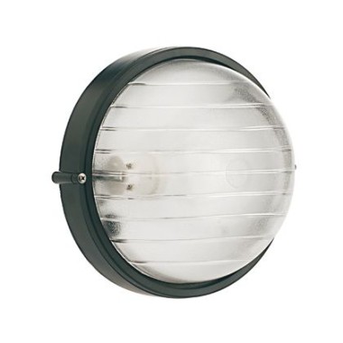 PLAFONIERA DA ESTERNO TONDA NERO E27 - SOVIL 781/06 product photo Photo 01 3XL