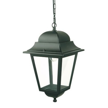 LAMPADA SOSPENSIONE ESTERNI QUADRATA NERA E27 - SOVIL 984/06 product photo Photo 01 3XL